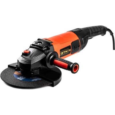 Шлифовальная машина GTM 230мм AG230/2800D 2800Вт, 6500об/мин, пл.пуск (AG230/2800D)
