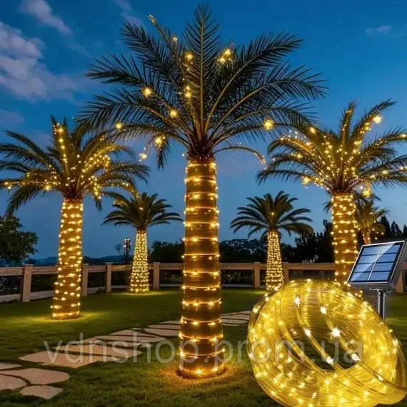 Світлодіодна гірлянда "Трубка" 20м 200 LED, білий теплий | Зображення 1