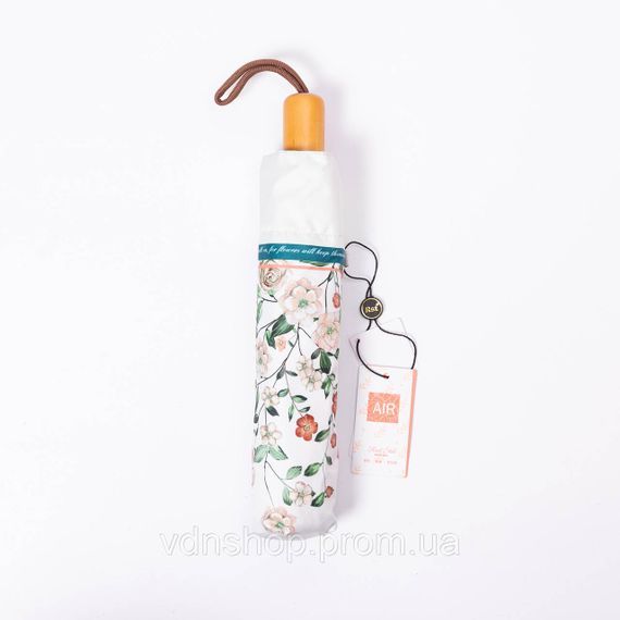 Зонт механический элегантный с принтом прочный надежный из полиэстера диаметр 99 см Зеленый HP-23-15GR | Зображення 5