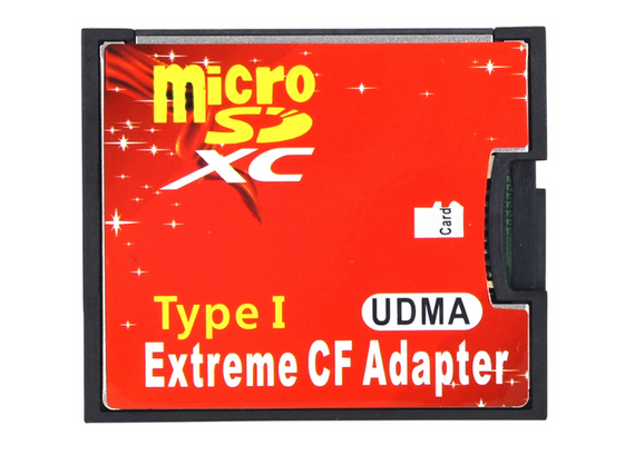 Адаптер переходник microSD на Compact Flash CF Type I (TSR059)