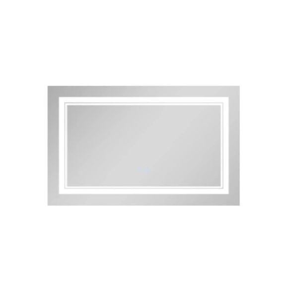 Дзеркало Qtap Cardinal (CA1) 700х500 з LED-підсвічуванням Touch, з антизапотіванням, з димером, рег. темп. кольору (3000-6500K) | Зображення 3