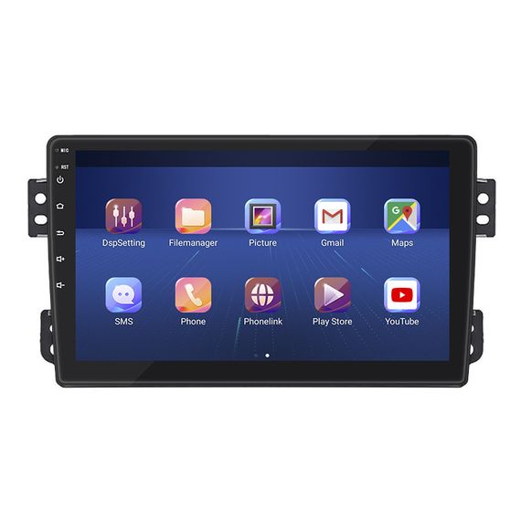 Штатная магнитола 9" Lesko для Suzuki Splash I 2008-2012 6/128Gb 4G Top Android Сузуки | Зображення 1