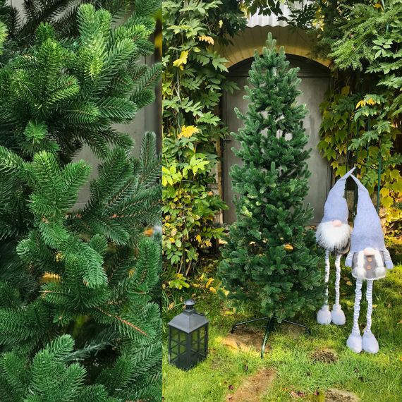 Ёлка литая Traditional Slim 180см зеленая