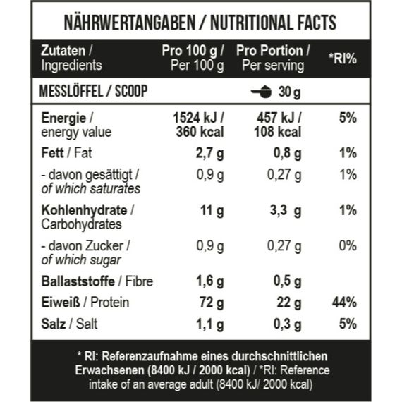 Протеїн MST Nutrition Protein Isolate Vegan 900 g /30 servings/ Chocolate | Зображення 2