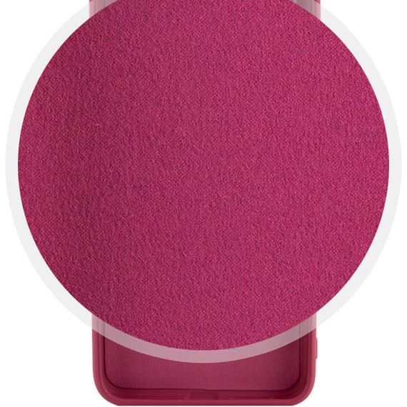 Чохол TPU GETMAN Liquid Silk Full Camera для Xiaomi Redmi 14C / Poco C75 Бордовий / Marsala | Зображення 1