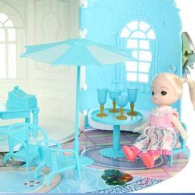 Будиночок ляльковий 6688-13 Блакитний