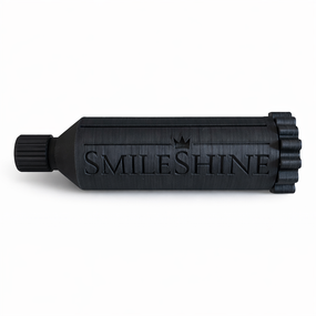 Дозатор-витискач для зубної пасти "SmileShine" тубус, чорний