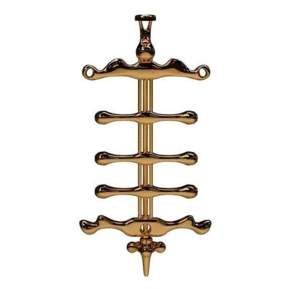 Металевий нашийник UPKO Migratory Bird із фіксатором для пальчиків рук, золотистий sexstyle | Зображення 9