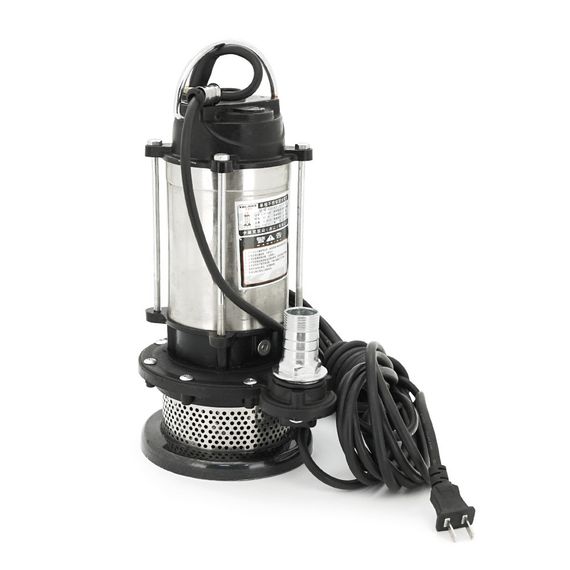 Занурювальний насос, 370W, 220V, 2 м³/год, підйом 10 м, 25мм, нержавіюча сталь