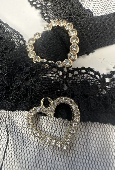 Комплект Passion BELISSANA SET black L, Черный, L | Зображення 9
