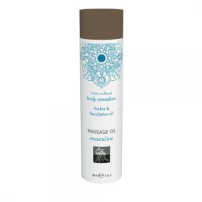 Чоловіче масажне масло SHIATSU masculine Бурштин і евкаліпт