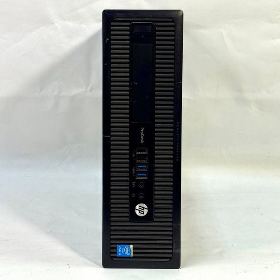 Комп'ютер HP ProDesk 600 G1 SFF / Intel Core i3-4160 (2 (4) ядра по 3.6 GHz) / 8 GB DDR3 / 120 GB SSD + 500 GB HDD / Intel HD Graphics 4400 б/в | Зображення 1