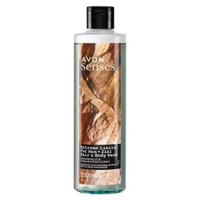 Шампунь-гель для душа 2-в-1 Avon Senses «Экстремальный заряд» с грейпфрутом и кедром, 500 мл