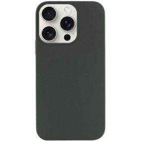 Чехол Silicone Case Full Protective (AA) NO LOGO для Apple iPhone 15 Pro (6.1") Зеленый / Cyprus Green