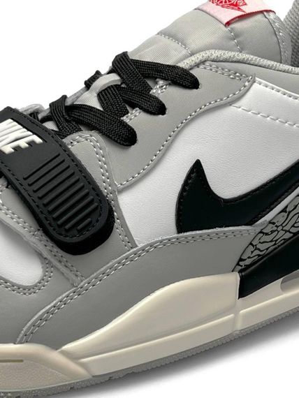 Кросівки Air Jordan Legacy 312 Low M Grey White Black , В'єтнам A1385 45 28,5 | Зображення 7