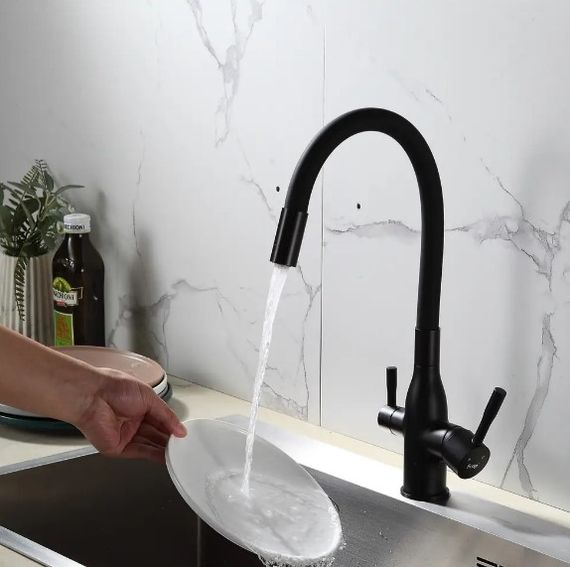 Змішувач для кухні Frap F4396-6 | Зображення 1