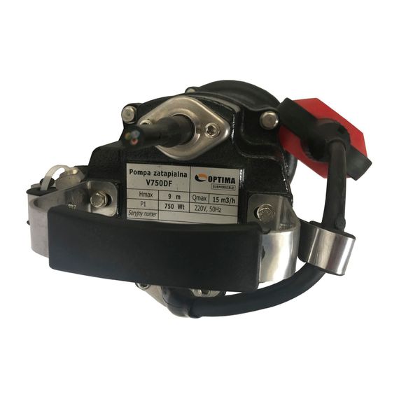 Дренажно-фекальный насос Optima V750 DF 0,75 кВт с режущим механизмом (13619) | Зображення 3