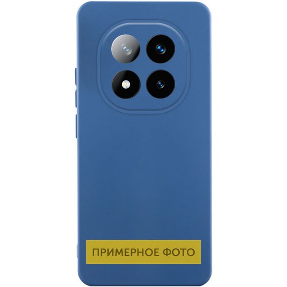 Чехол Silicone Cover Lakshmi Full Camera (AA) для Xiaomi Redmi A5 / Poco C71 Синий / Navy Blue