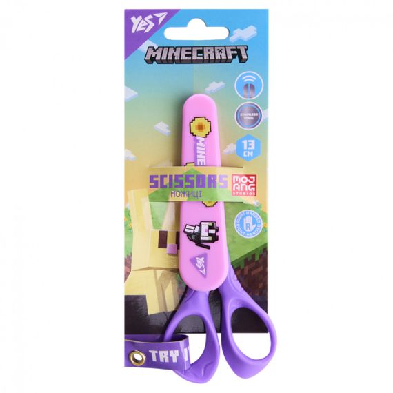 Ножиці канцелярські YES Minecraft Spring 480464 13 см