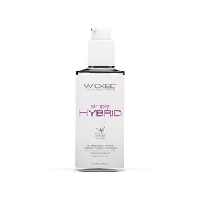 Лубрикант WICKED SIMPLY HYBRID на водній/силіконовій основі, 70 мл sexstyle
