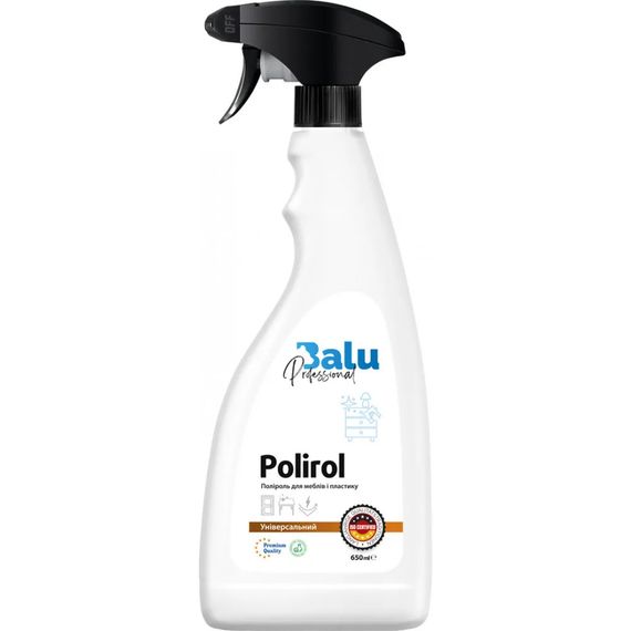 Поліроль для меблів та пластику Balu Professional 4820159428182 650 мл
