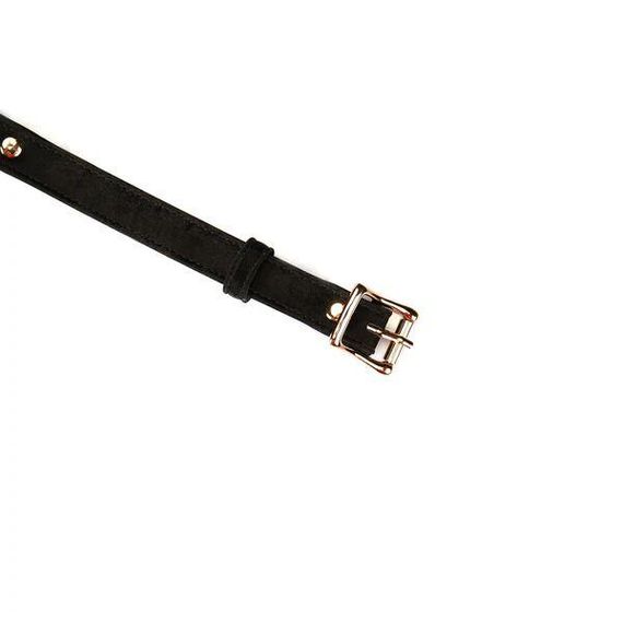 Повітропроникний кляп Liebe Seele Boudoir Amor Ball Gag Black, силіконова кулька, діаметр 4,3 см Sex Aura | Зображення 5
