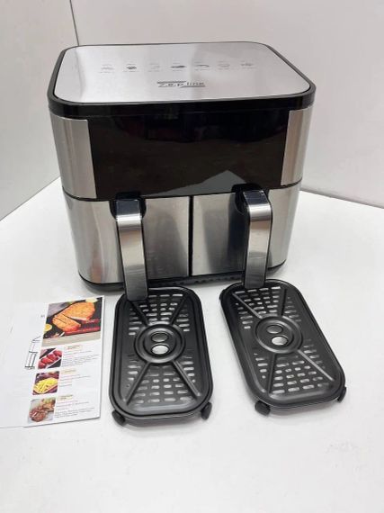 Аерофритюрниця на 2 чаші Zepline ZP-209 з потужністю 4000Вт на 12л | Зображення 1