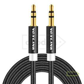 Аудіо кабель - Voxlink 3.5 mm (F-F)