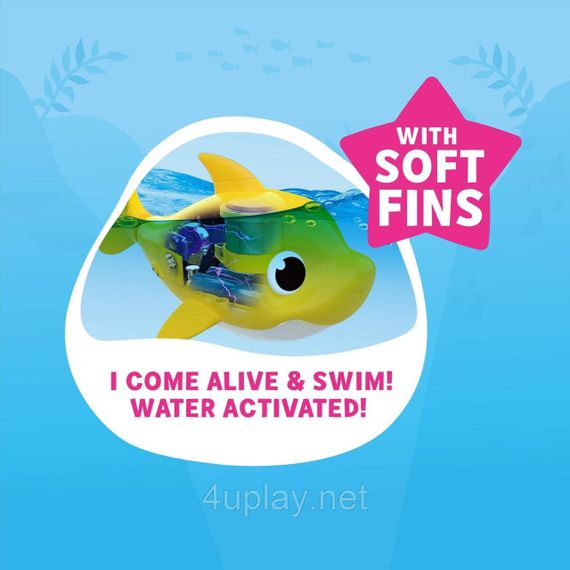Интерактивная игрушка акула для ванны Акуленок папа оригинал Baby Shark Daddy | Зображення 4