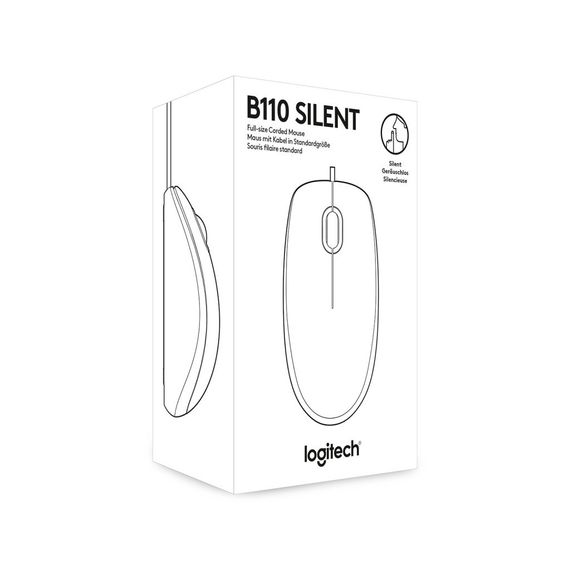 Миша Logitech B110 Silent Black | Зображення 5