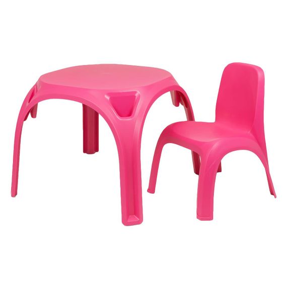 Столик детский пластиковый Keter (Кетер) Kids Table (17185443) Розовый | Зображення 1