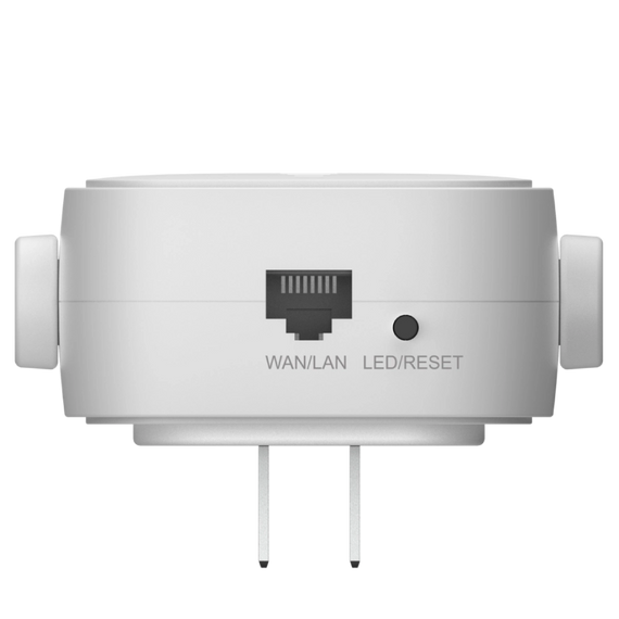 Бездротовий Wi-Fi репітер Ruijie Reyee RG-EW300R, 2.4 GHz, 300 Mbps | Зображення 1