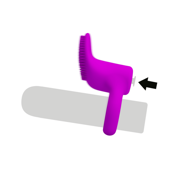 Эрекционное кольцо - Pretty Love Cobra Penis Ring Purple sexstyle | Зображення 8