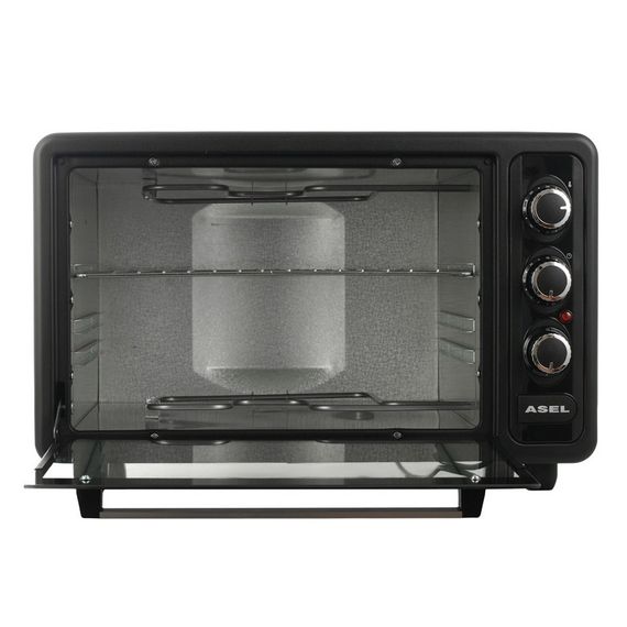 Вбудована духовка сфунк кров'яні печі з програмами приготовления ASEL AF-40-23 1300 Вт JI-890 40 л | Зображення 2
