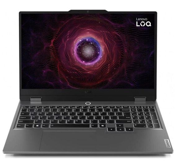 Игровой ноутбук Lenovo LOQ 15ARP9 / 15.6" (1920x1080) IPS / AMD Ryzen 7 7435HS (8 (16) ядер по 3.1 - 4.5 GHz) / 16 GB DDR5 / 480 GB SSD / nVidia GeForce RTX 4070, 8 GB GDDR6, 128-bit / WebCam б/у | Зображення 1