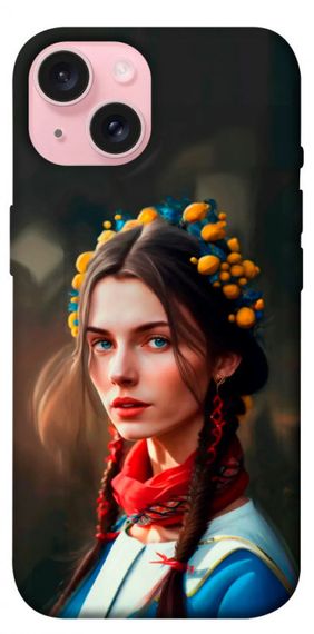 Чохол з картинкою Lady style 1 для Apple iPhone 15 (6.1")