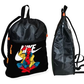 Рюкзак-мешок для школы Человек-паук "Spider-Man"детская сумка для обуви и спортивной одежды (01518)