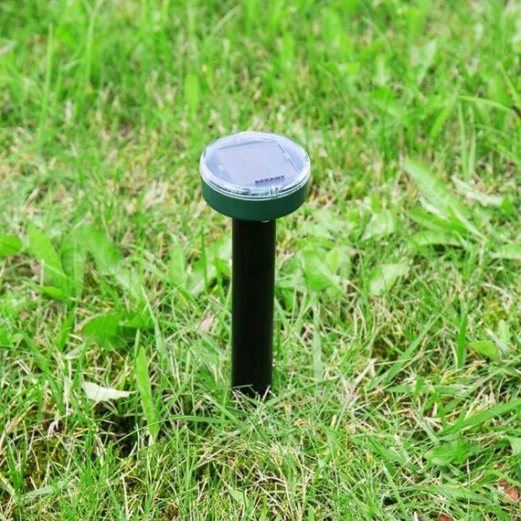 Відлякувач комах та гризунів із сонячною панеллю, Garden Pro / Ультразвуковий відлякувач кротів та мишей для саду | Зображення 7