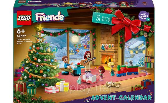 Новорічний адвент календар 2024 ЛЕГО Друзі Оригінал LEGO Friends Advent Calendar