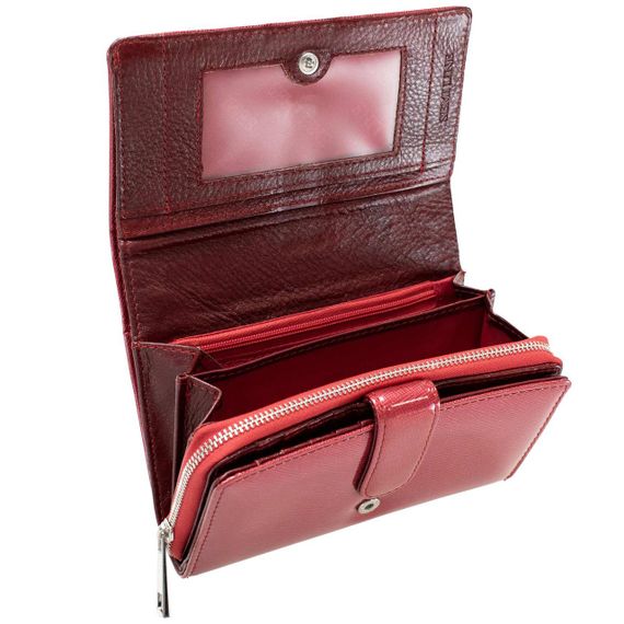 Гаманець жіночий шкіряний Semi Line RFID Red (P8237-2) | Зображення 1
