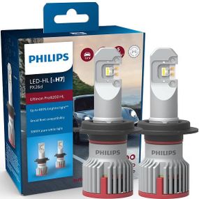 Комплект автоламп Philips LED H7 11972 U92 12/24V 21W Ultinon Pro9200 +400% X2