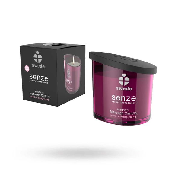 Масажна свічка - Swede Senze Ecstatic Jasmine Ylang Ylang, 150 мл Sex Aura | Зображення 2