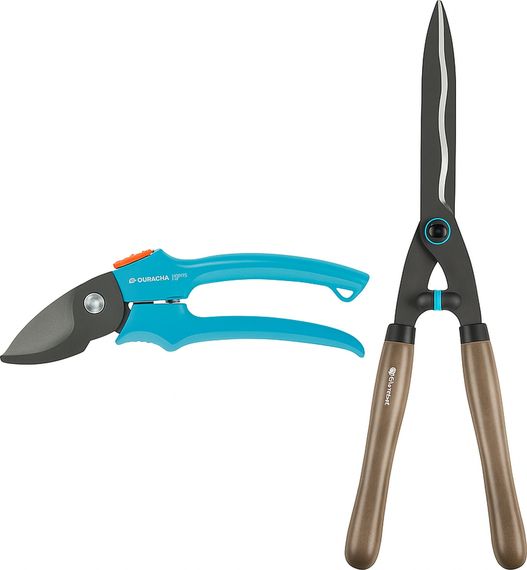 Ножиці для живоплоту + секатор Gardena Classic 12300-30