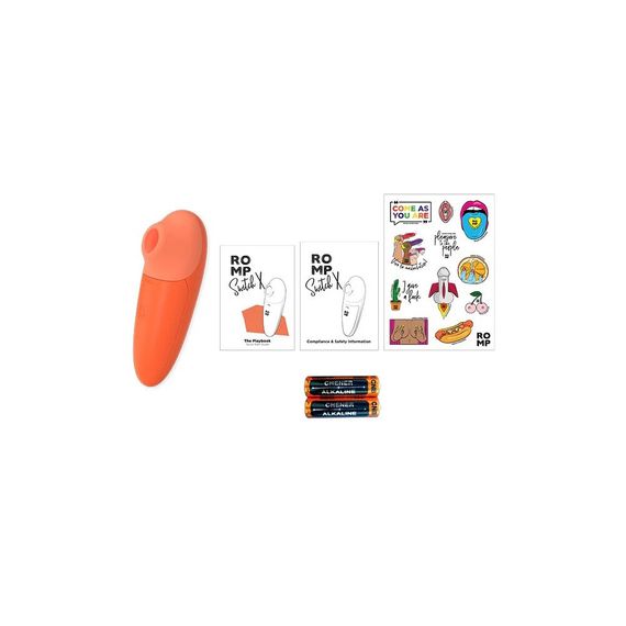 Вакуумний стимулятор клітора ROMP Switch X, помаранчевий sexstyle | Зображення 3