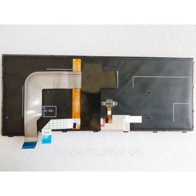 Клавиатура ноутбука Lenovo ThinkPad T460/T460P черн.с черн.рамк/с ТП/с подсв.UA/RU/US (A43476) | Зображення 2