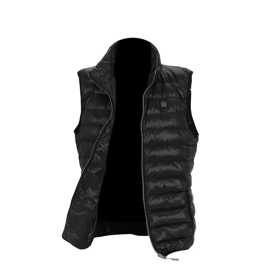 Електрична USB жилетка для подорожей і активного відпочинку, Жилетка з підігрівом чорна | Зображення 2