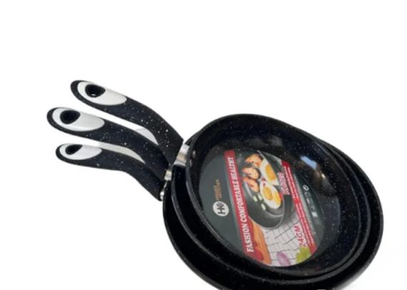 Сковорода з антипригарним мармуровим покриттям 28 см Higher Kitchen KH-320