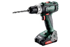 Аккумуляторная дрель-шуруповерт METABO BS18 L 2X2АЧ (602321500)