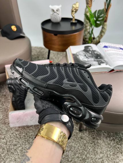 Чоловічі кросівки Air Max Plus New Reflektive All Black , В'єтнам 42 26.5 | Зображення 4