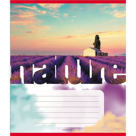 Тетрадь общая "Природа" 060-610048K-5 в клеточку, 60 листов
